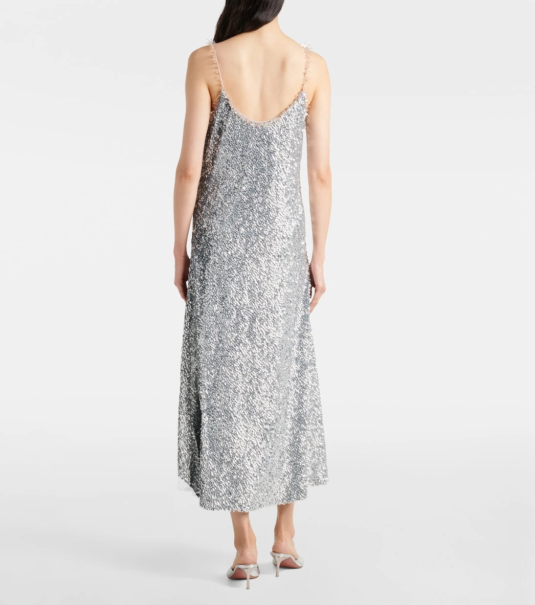 Rabanne - Sequined midi dress