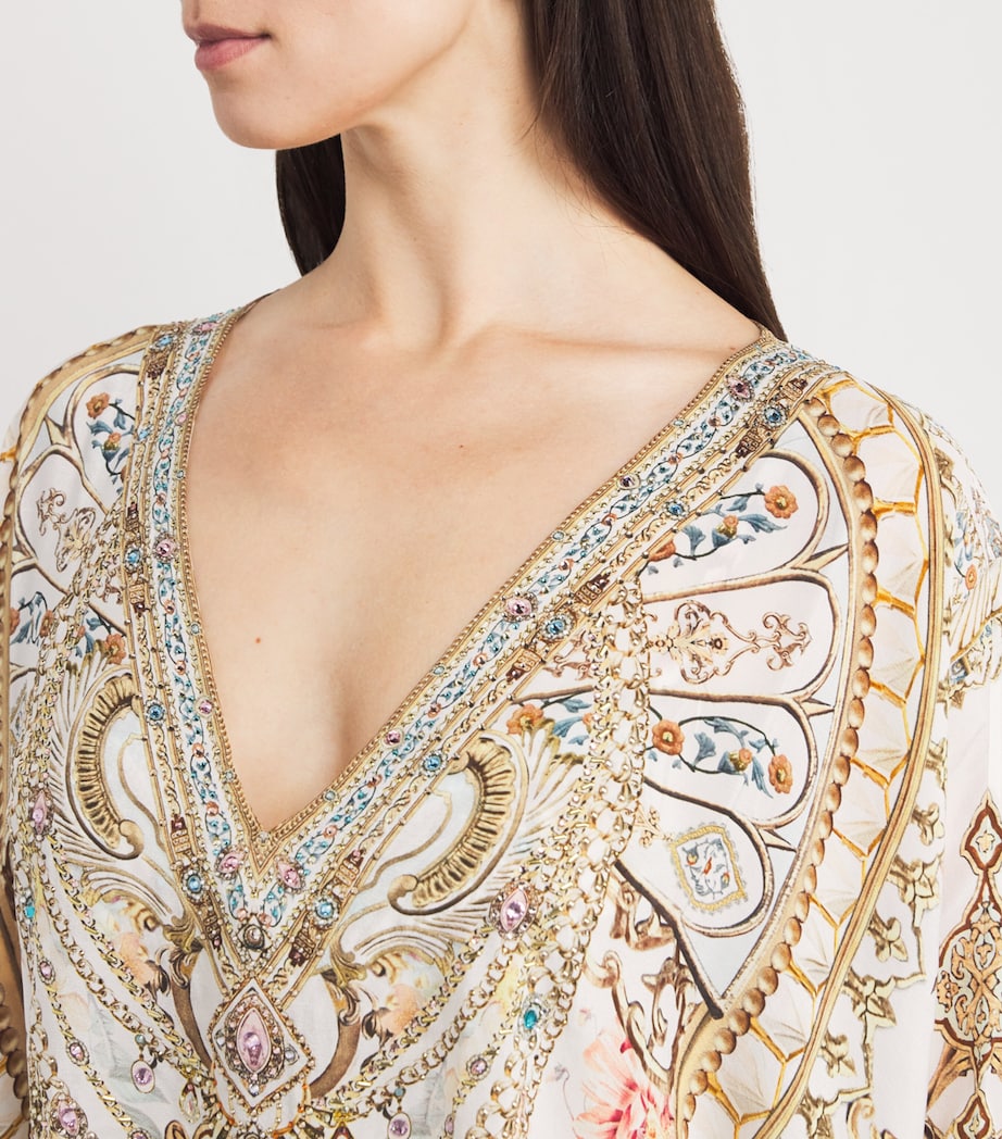 Camilla Multi Embellished Ottoman Dynasty Kaftan