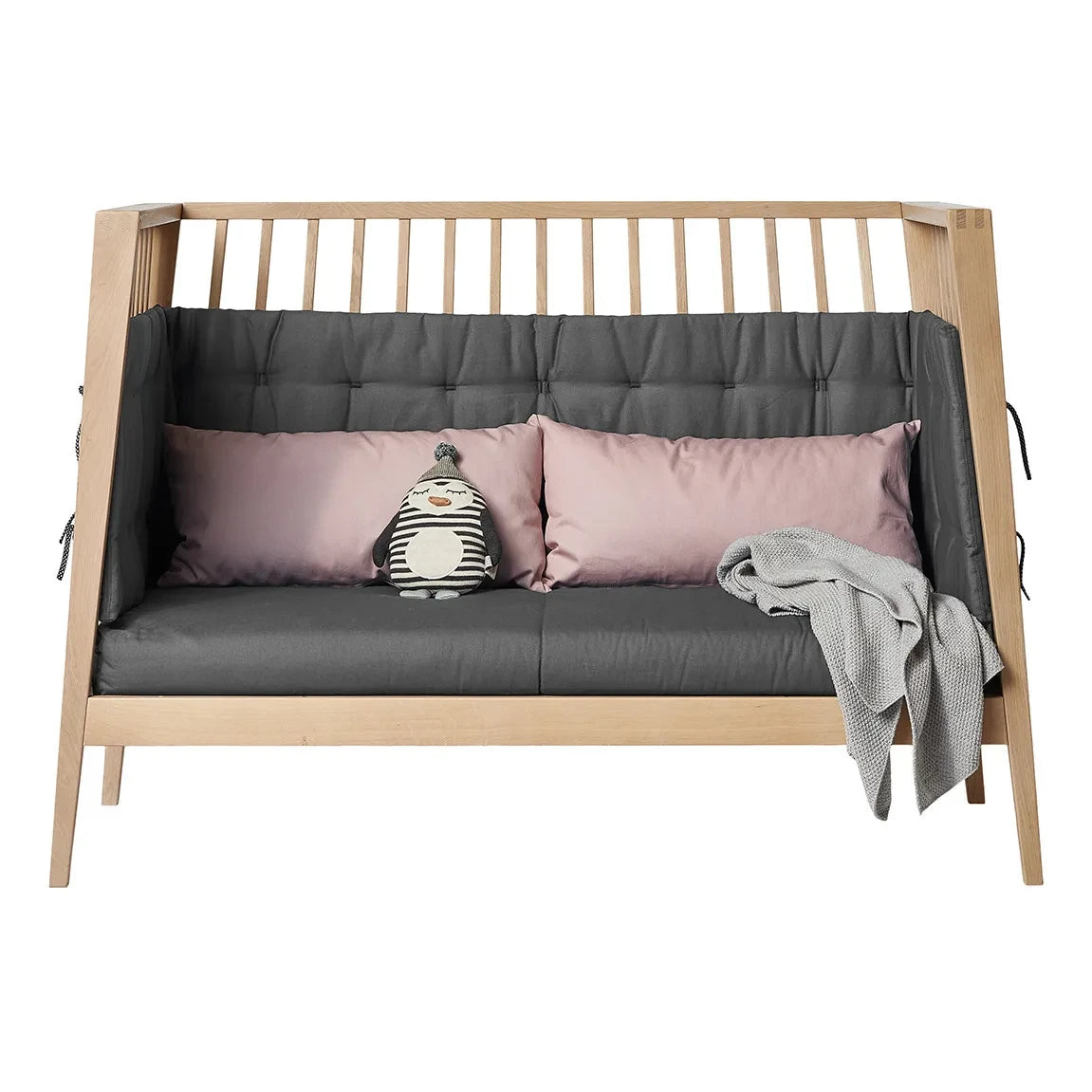 Leander - Linea and Luna Cushion and Sofa Covers | Grey