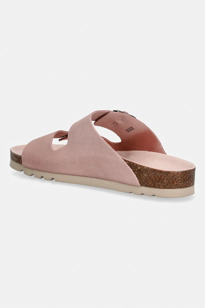 Scholl чехли дамски от велур JOSEPHINE