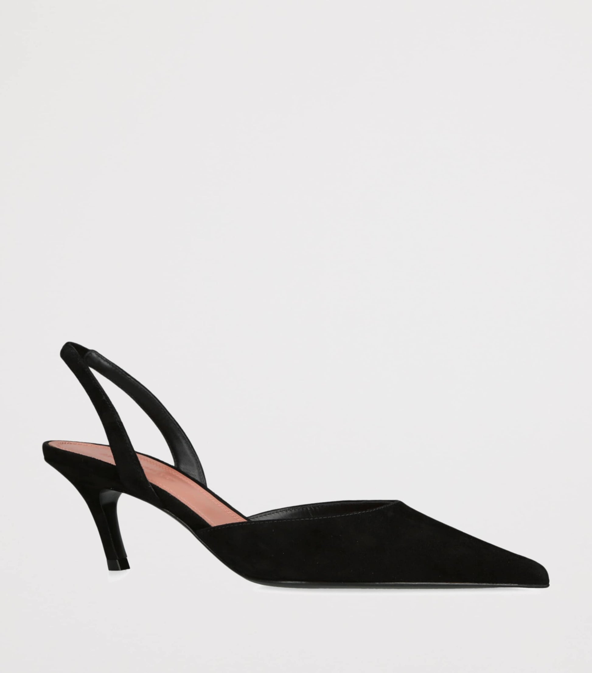 Suede Sofia Slingback Pumps 60