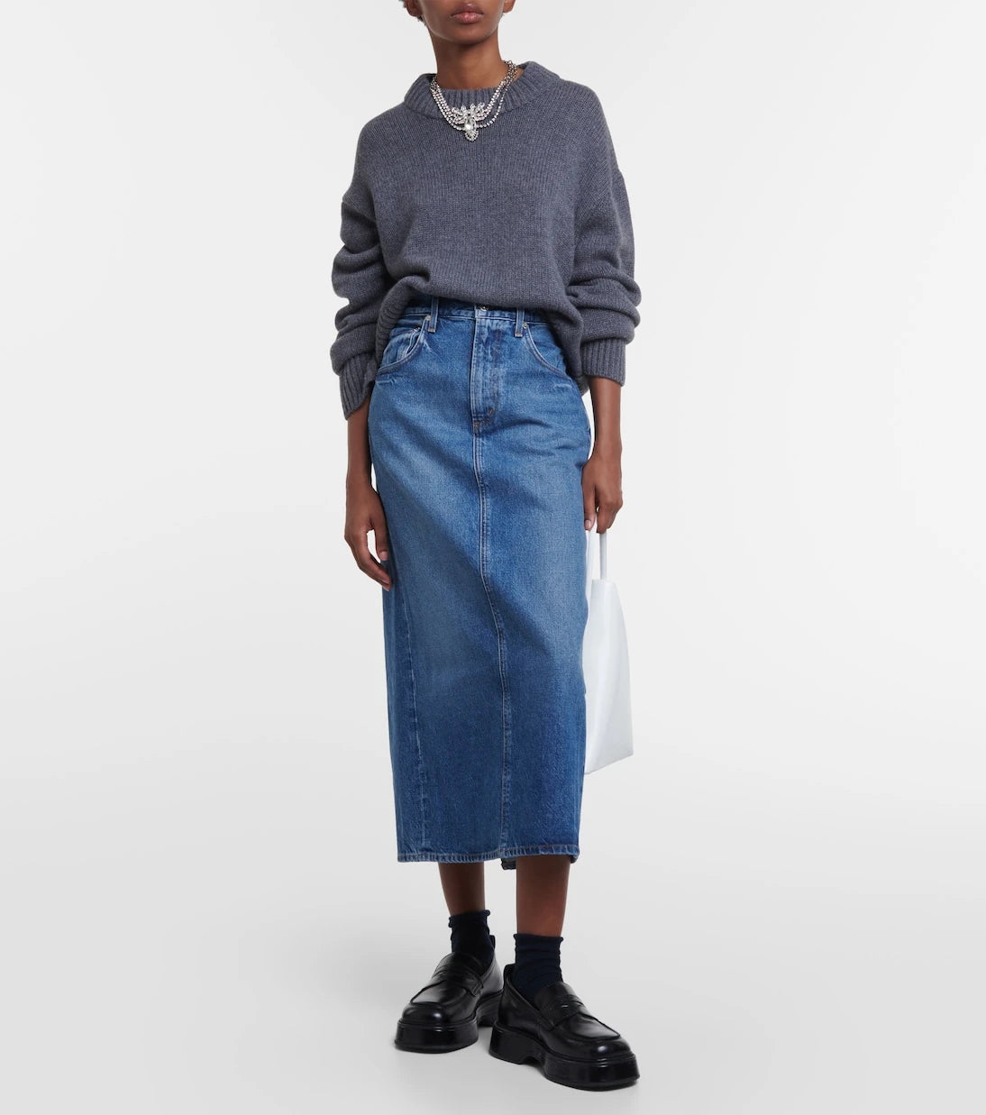 Citizens of Humanity - Peri denim maxi skirt