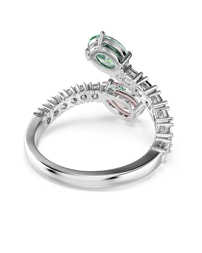 Swarovski metal kadın yüzük, Swarovski kristalli, Ariana Grande x Swarovski