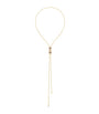 Yellow Gold and Diamond Quatre Classique Tie Necklace