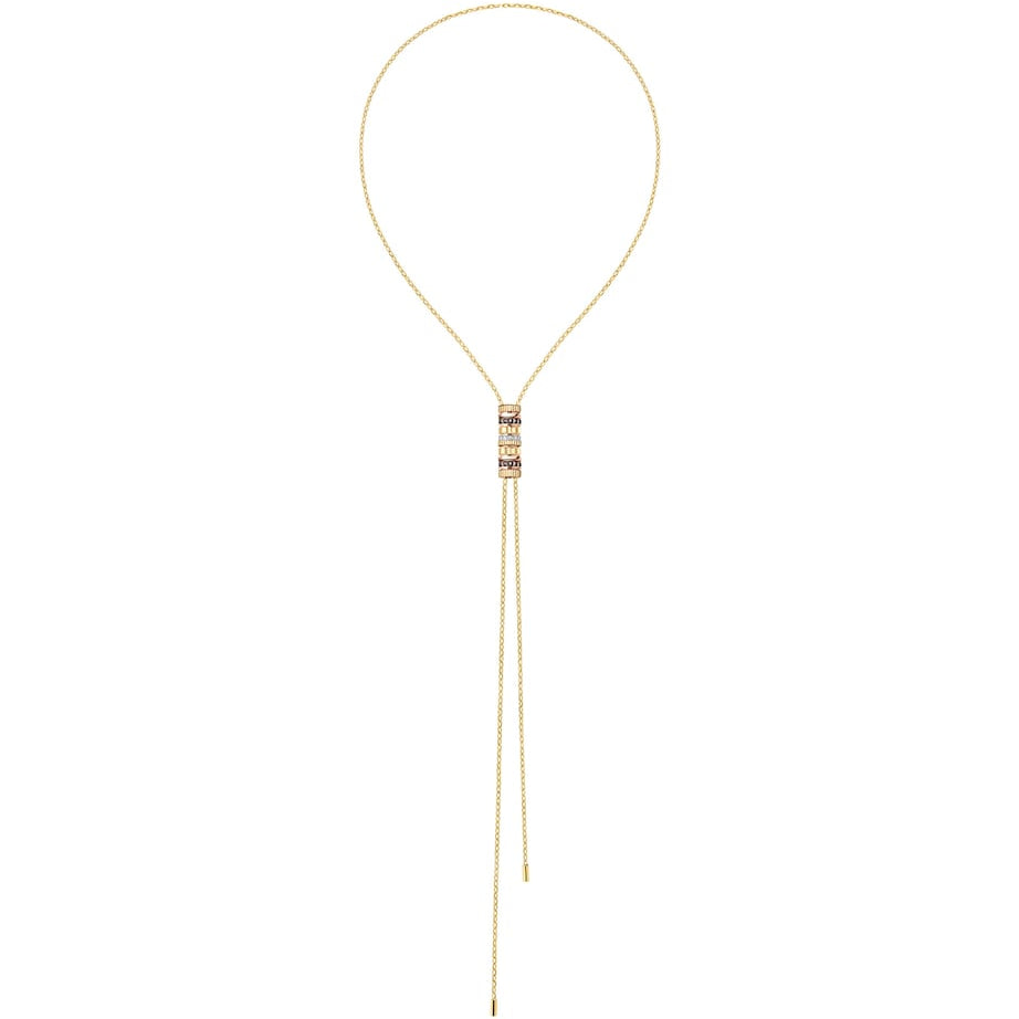 Yellow Gold and Diamond Quatre Classique Tie Necklace