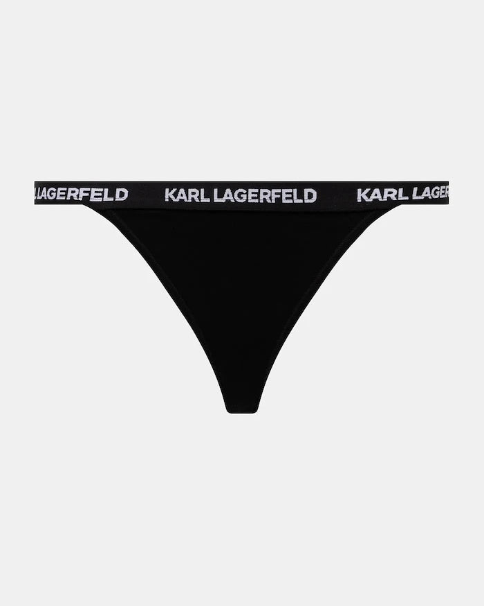 Karl Lagerfeld pamuklu elastanlı kadın bikini külot 3'lü