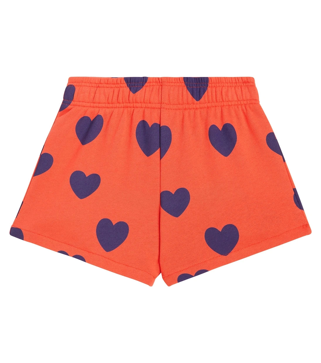 Mini Rodini - Hearts cotton jersey shorts
