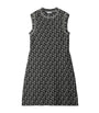 Wool-Blend B Charm Mini Dress BLACK IP PTTRN