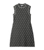 Wool-Blend B Charm Mini Dress BLACK IP PTTRN
