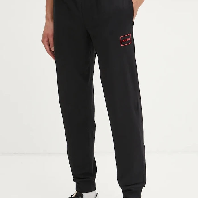 HUGO erkek pamuk elastan ev pantolonu Laze Pants CW