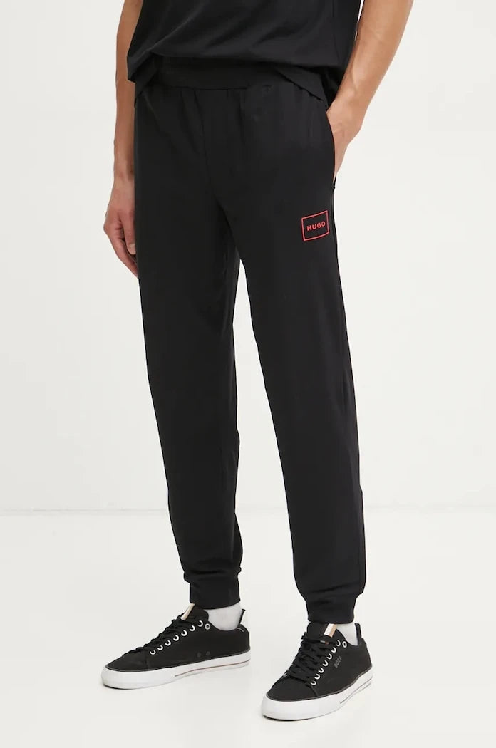 HUGO erkek pamuk elastan ev pantolonu Laze Pants CW