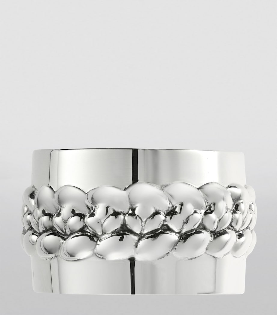 Christofle Silver-Plated Babylone Napkin Ring
