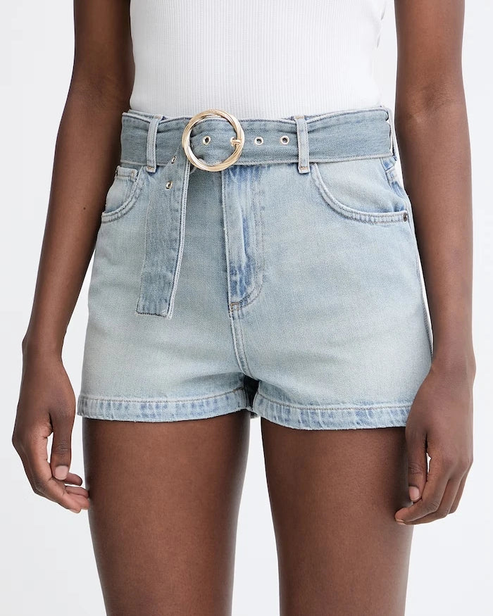 Twinset kadın denim kısa şort