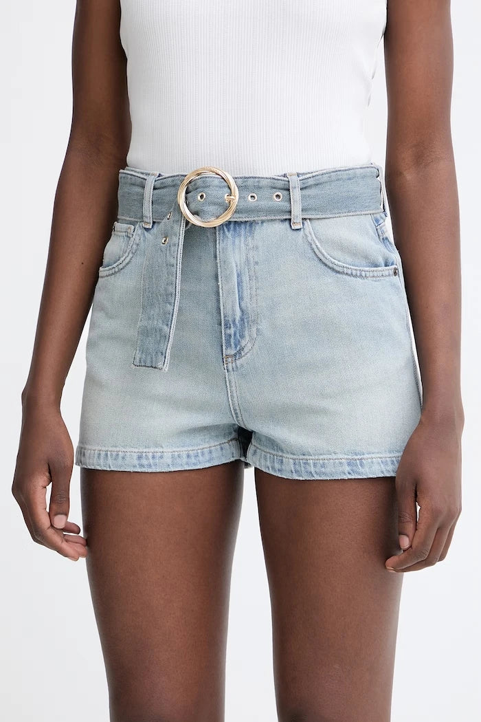 Twinset kadın denim kısa şort