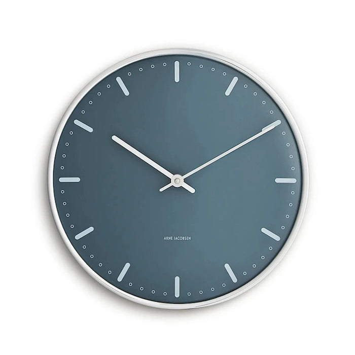 Arne Jacobsen Clocks часовник стенен от метал 29 cm