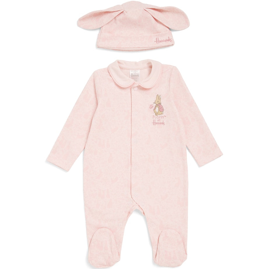 Peter Rabbit All-In-One and Hat Set (0-18 Months)