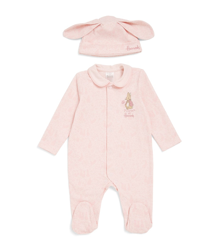 Peter Rabbit All-In-One and Hat Set (0-18 Months)
