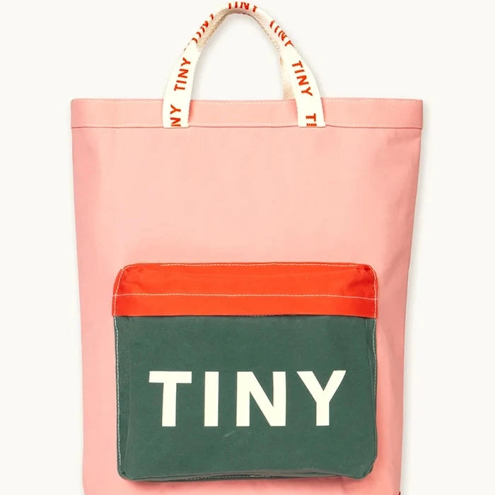 Детска чанта Tinycottons COLOR BLOCK TOTEPACK