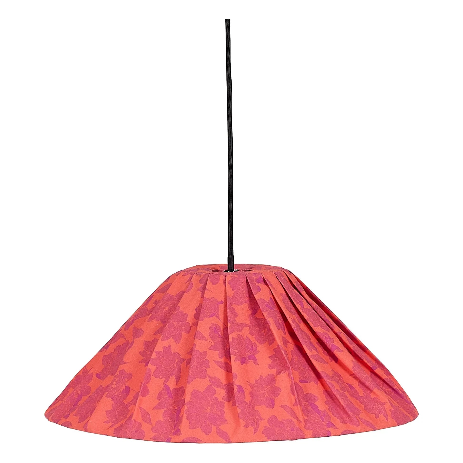 Nobodinoz - Ava Peonies lampshade | Red