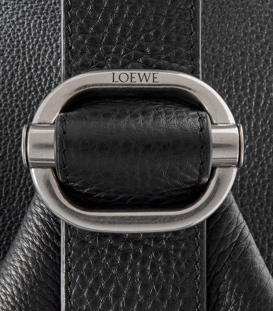 LOEWE Medium Leather Loop Bucket Bag