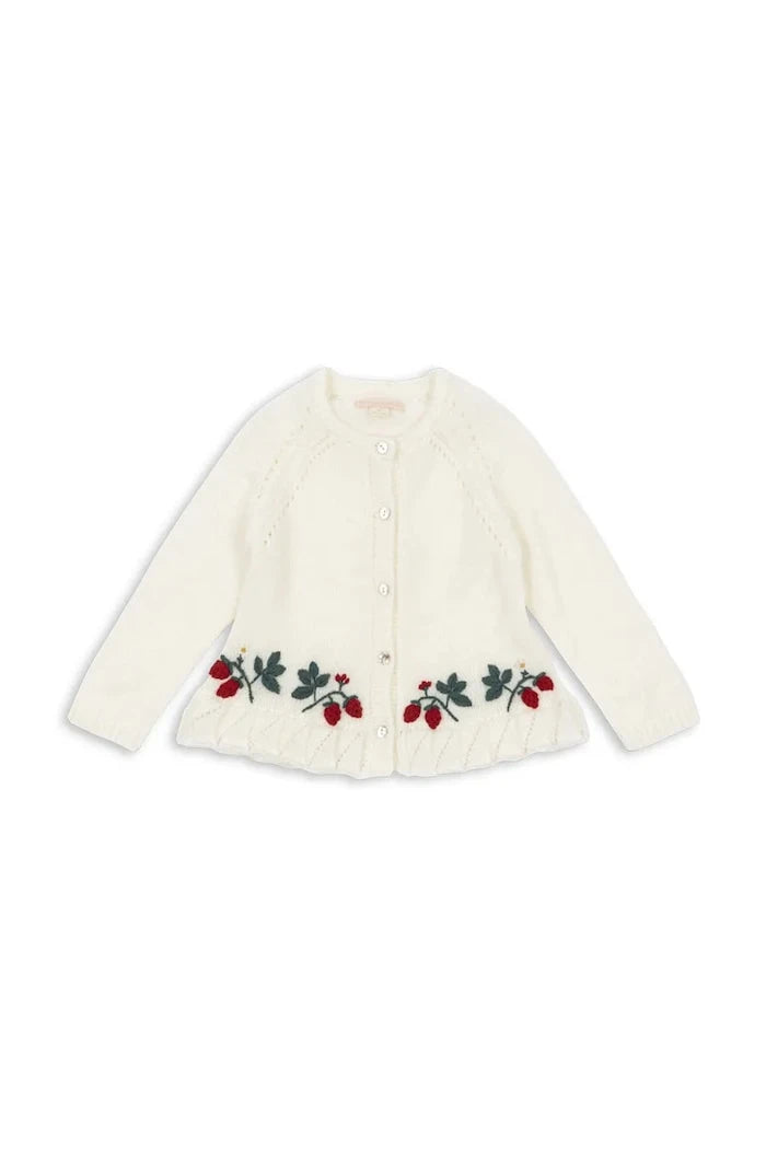 Детска жилетка Konges Sløjd MINIA FRILL CARDIGAN