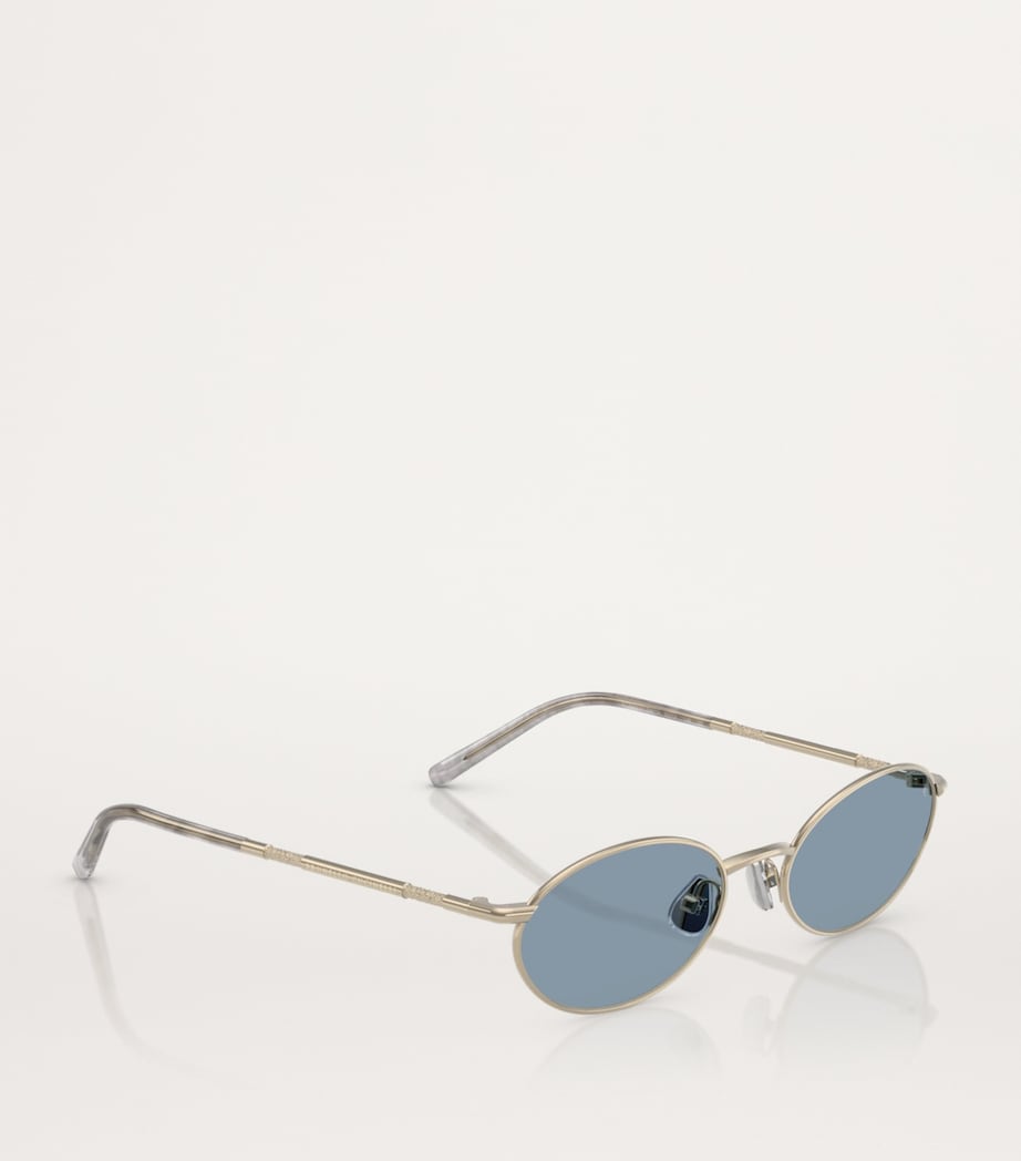 Brunello Cucinelli Gold Titanium Sunglasses