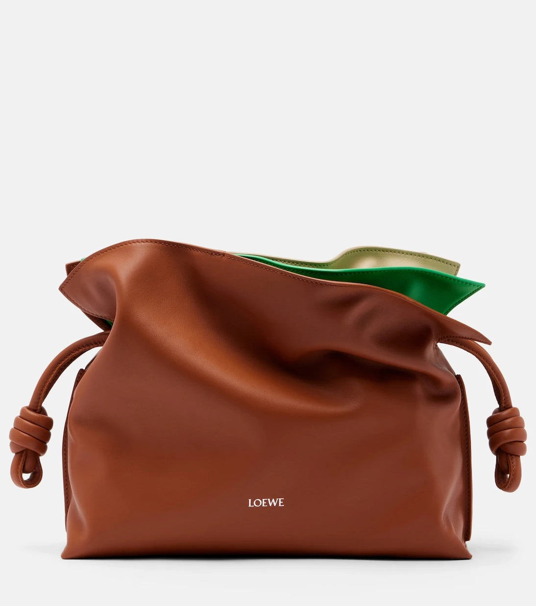 Loewe - Flamenco Medium layered leather clutch