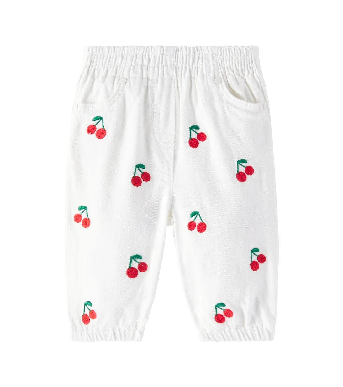 Stella McCartney Kids - Baby embroidered cotton pants
