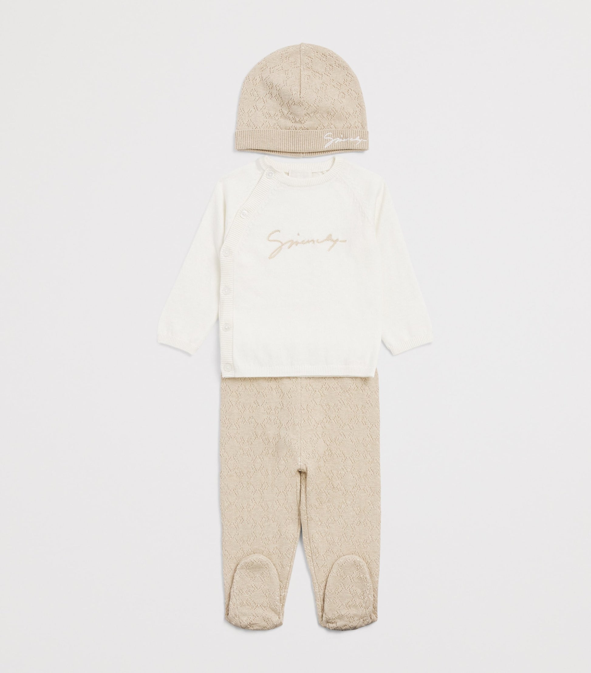 Givenchy Kids Cotton-Cashmere 3-Piece Set (1-12 Months)