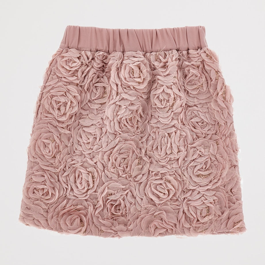 Monnalisa Tulle Flower Skirt (2-16 Years)