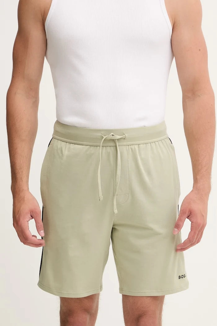 BOSS Pamuk ve Elastan Kısa Erkek Pijama Altı Unique Shorts