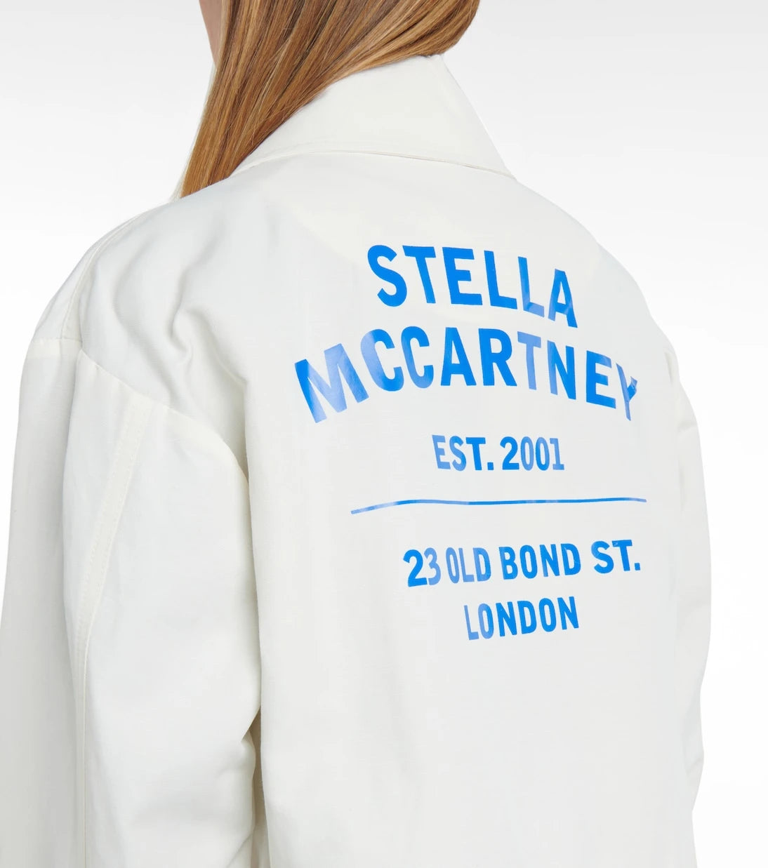 Stella McCartney - Cotton and linen-blend jacket