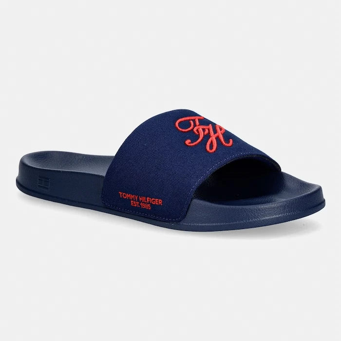 Tommy Hilfiger чехли мъжки TH EMBROIDERY POOL SLIDE