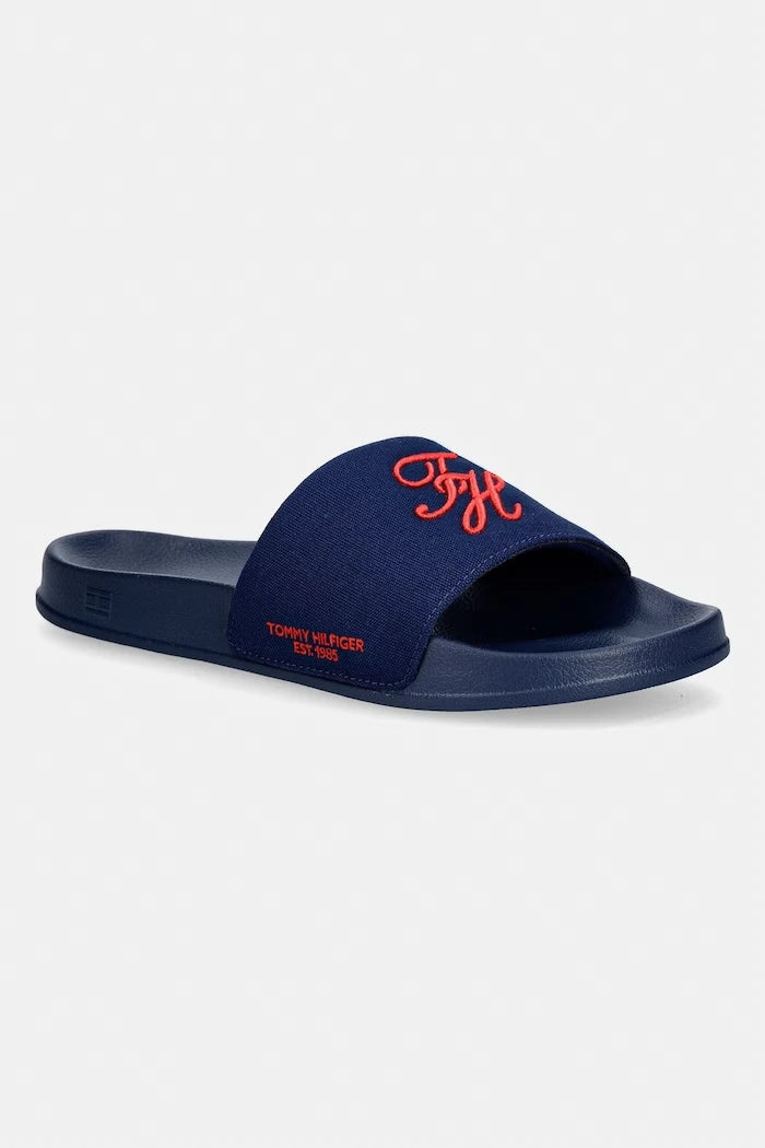Tommy Hilfiger чехли мъжки TH EMBROIDERY POOL SLIDE