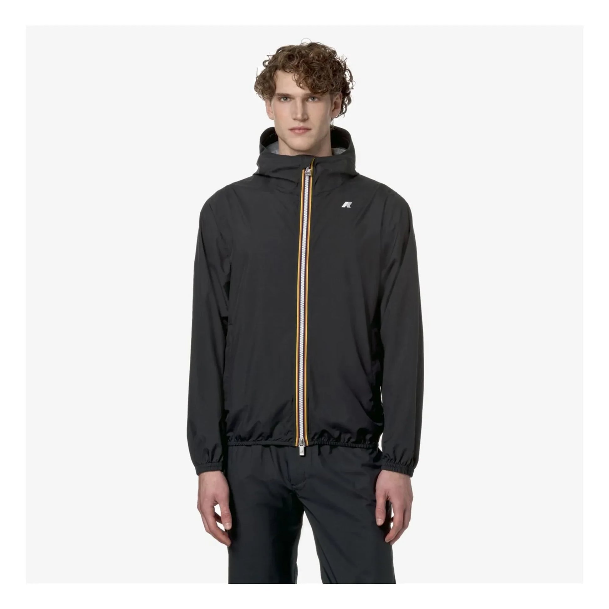 K-way - Jack Stretch Dot Jacket | Black