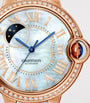 Rose Gold and Diamond Ballon Bleu de Cartier Watch 36mm