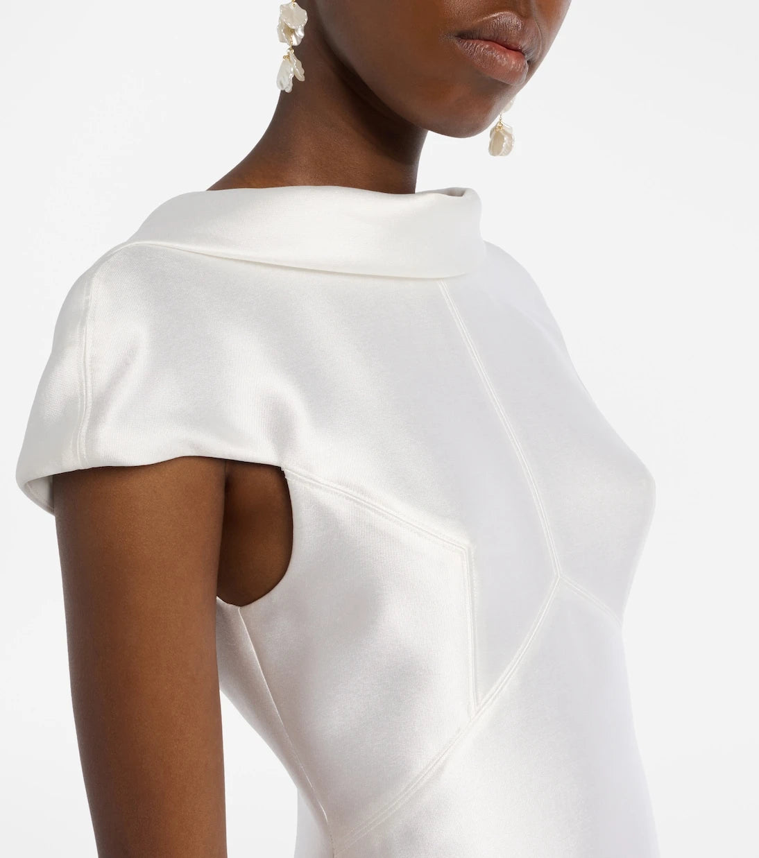 Self-Portrait - Bridal taffeta gown