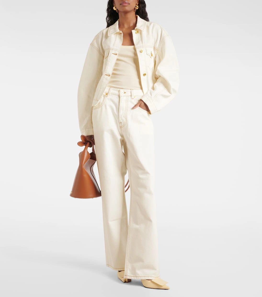 Jacquemus - Le de-Nîmes Large wide-leg jeans