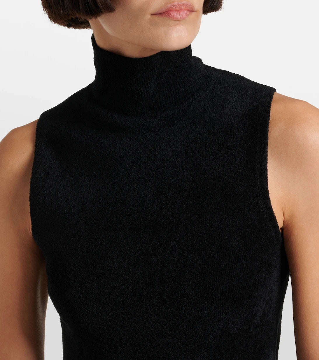 Proenza Schouler - White Label توب بياقة عالية من الشانيل طراز ماكنزي