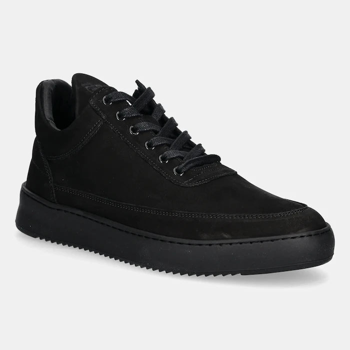 Маратонки от набук Filling Pieces Low Top Ripple Nubuck