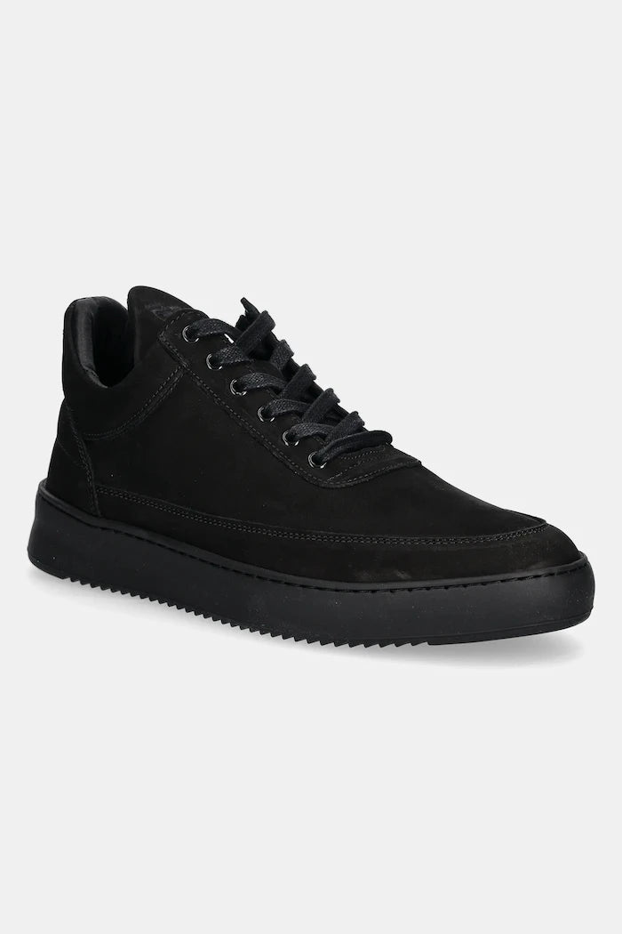 Маратонки от набук Filling Pieces Low Top Ripple Nubuck