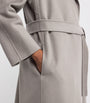 Max Mara Virgin Wool Esturia Wrap Coat