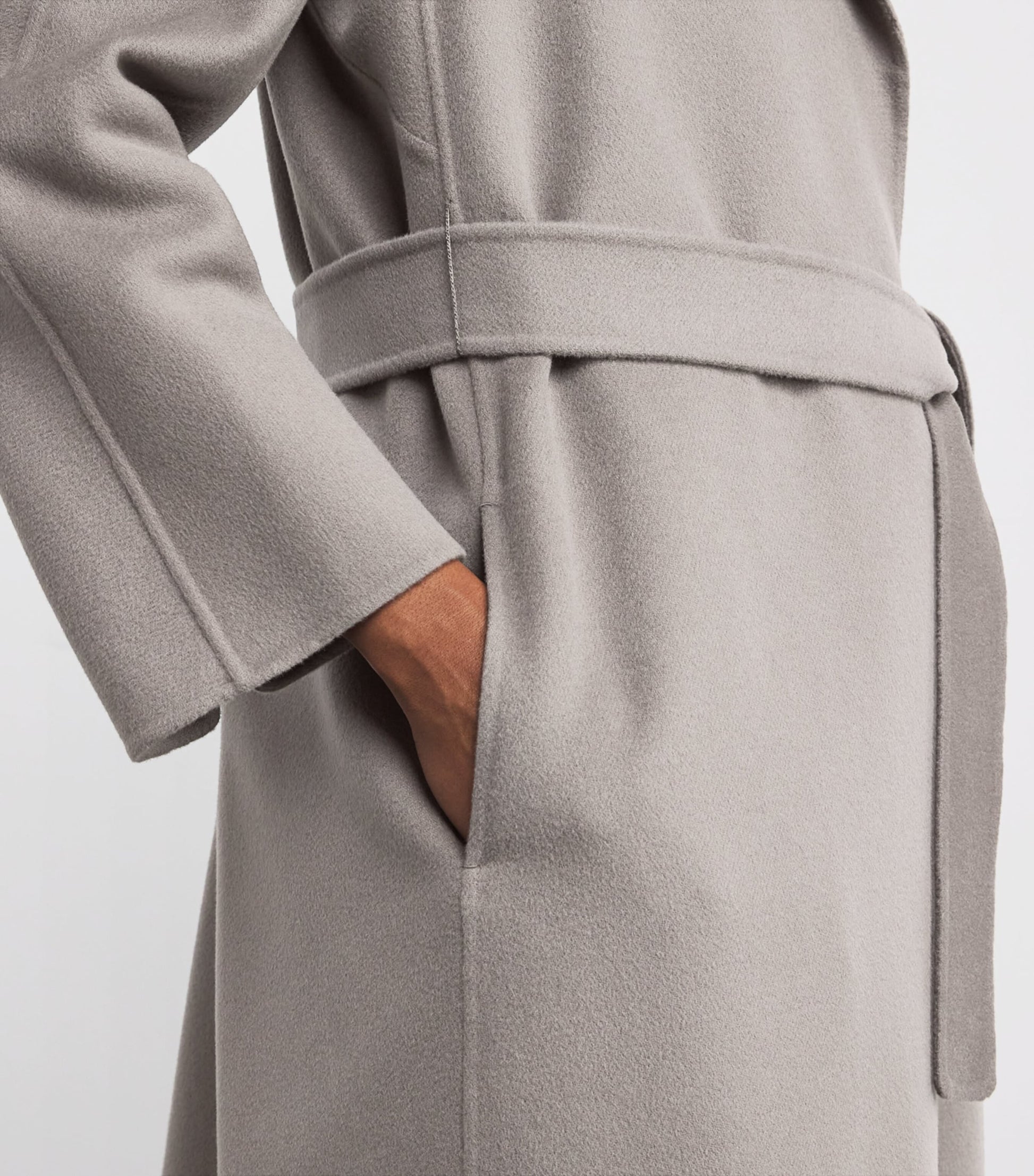 Max Mara Virgin Wool Esturia Wrap Coat