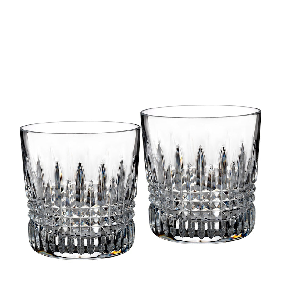 Set of 2 Lismore Diamond Tumblers (250ml)
