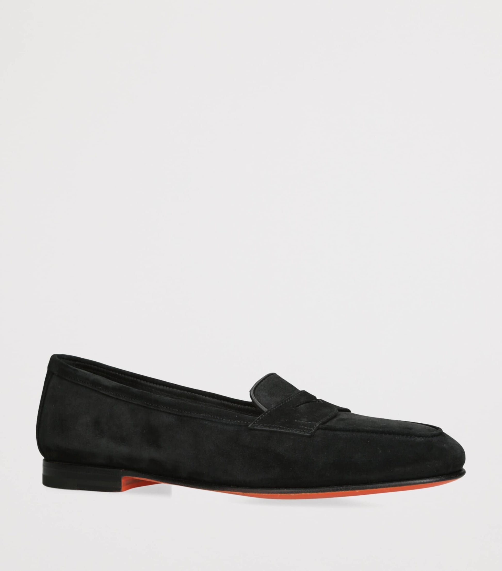 Black Suede Carla Loafers