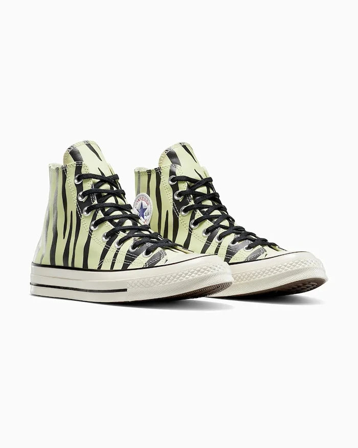 Converse Chuck 70 Glow In The Dark Zebra Yüksek Keten Ayakkabı