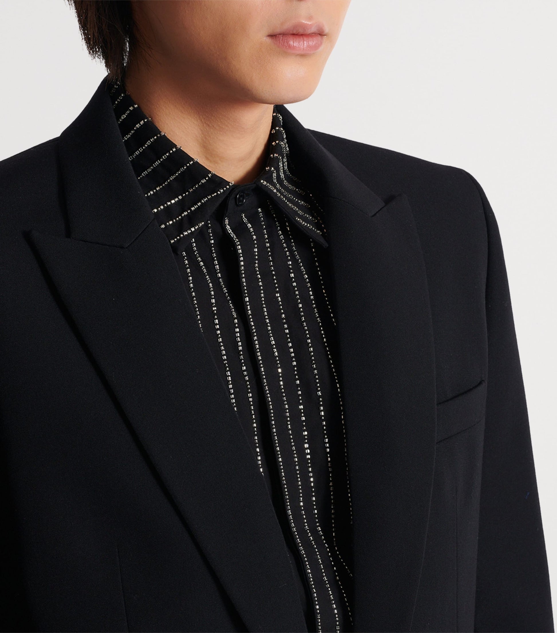 Balmain Black Wool Blazer