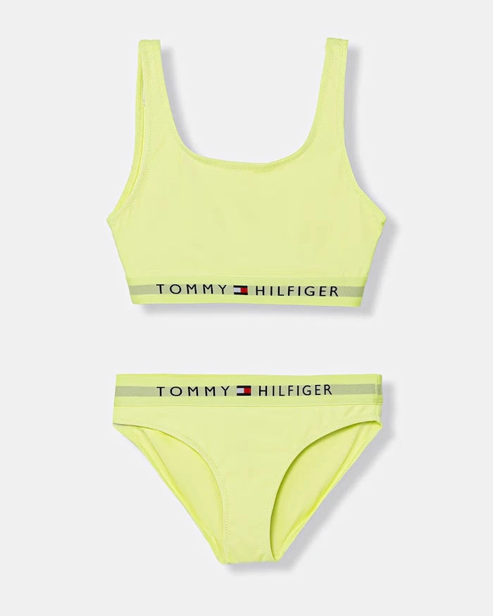 Tommy Hilfiger Çocuklar için İki Parçalı Mayo