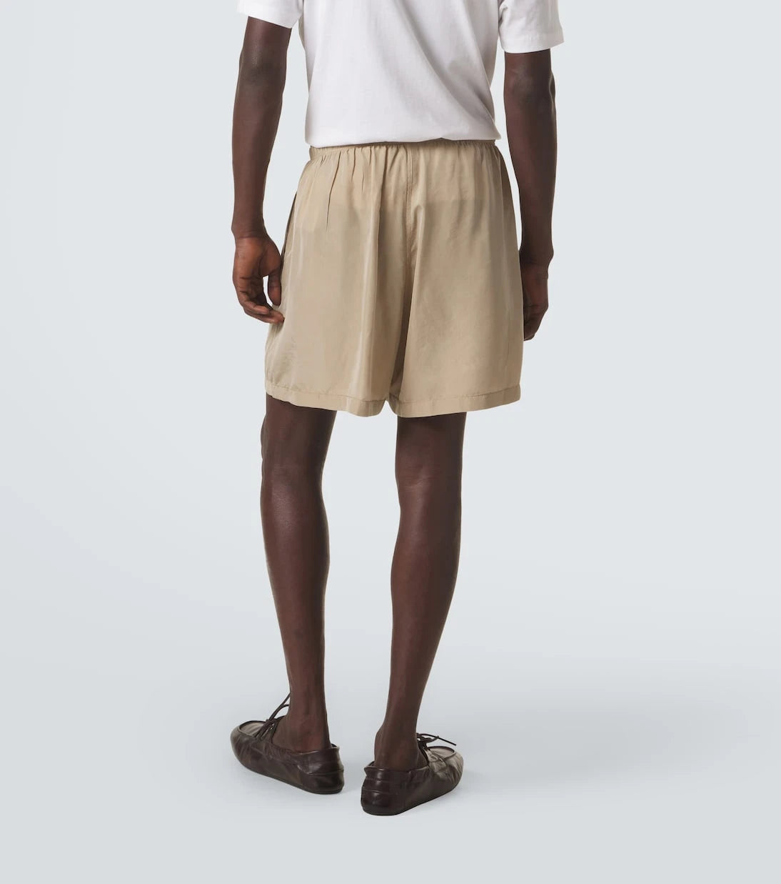 Prada - Silk Bermuda shorts