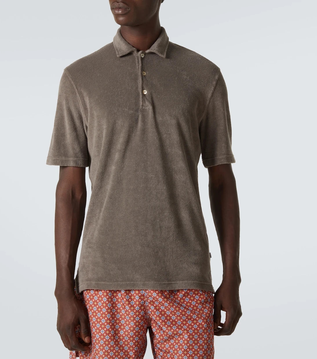Fedeli - Mondial cotton terry polo shirt